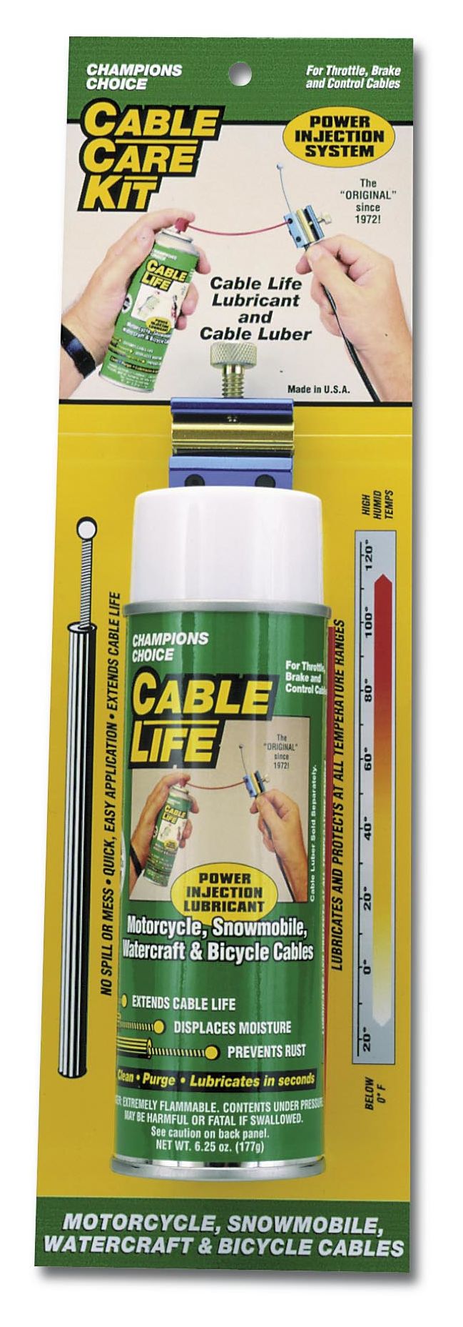 Stockton Dual Screw Cable Luber Cycle Gear