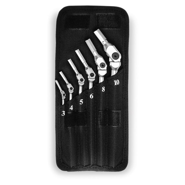 Motion Pro Metric Hex Pivot Wrench Set