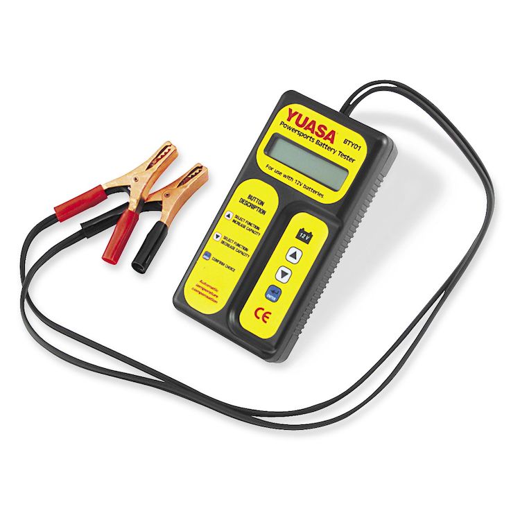 Yuasa Battery Tester Cycle Gear