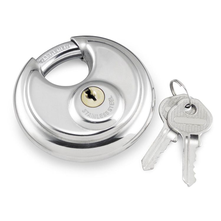 Bully Locks Stainless Round Padlock