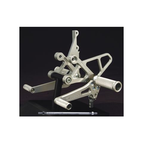 Woodcraft Rearset Kit Suzuki GSXR 1000 2005-2006 