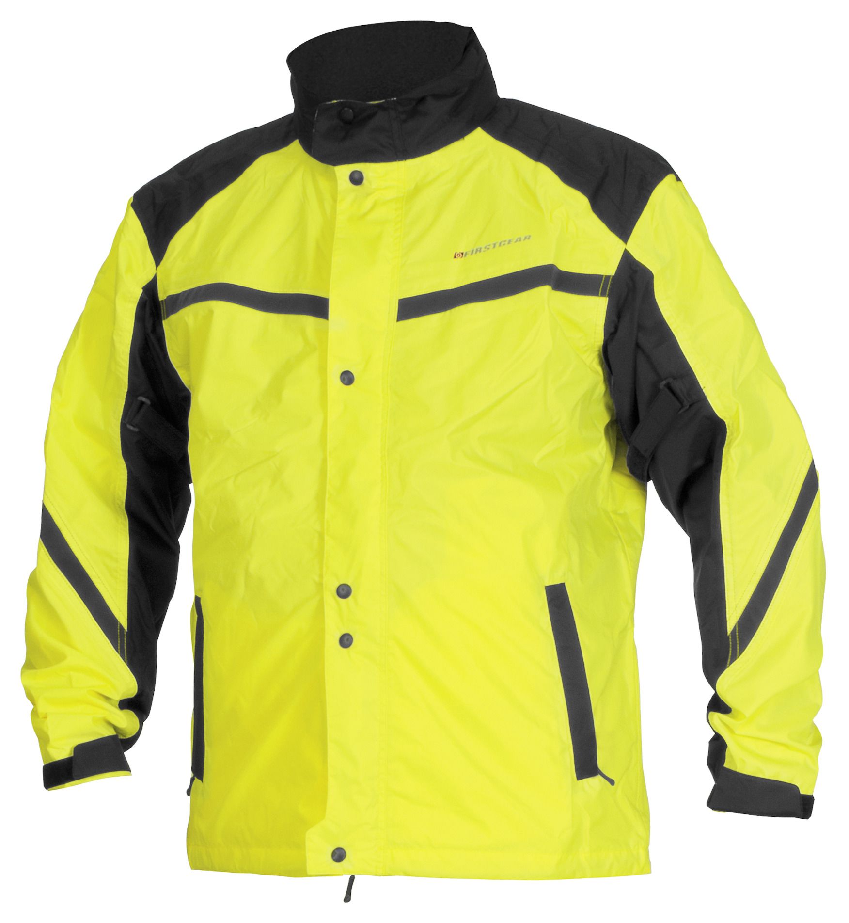 Firstgear Sierra Day Glo Rain Jacket Cycle Gear