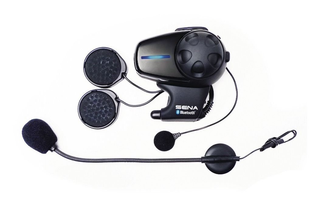 アクセサリー SENA SMH10 Dual Sena SMH10 Universal Bluetooth Headset Dual Pack - RevZilla