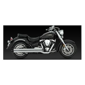XV1600　マフラー　ロードスター　 Vance & Hines Vance & Hines Longshots HS Exhaust Yamaha Road Star XV1600