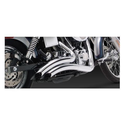 Vance & Hines Big Radius Exhaust For Harley Dyna 1991-2005