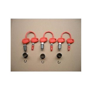 Givi Z140R / Z227 / Z228 / Z1382 Red / Silver Key Lock Set