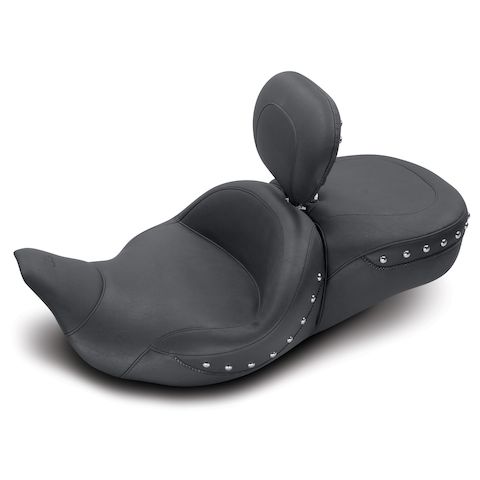 Mustang Super Touring Smooth Seat For Harley Touring 2008-2025