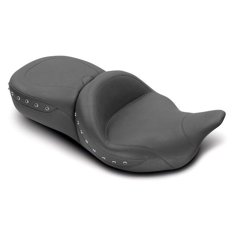 Mustang Super Touring Smooth Seat For Harley Touring 2008-2025