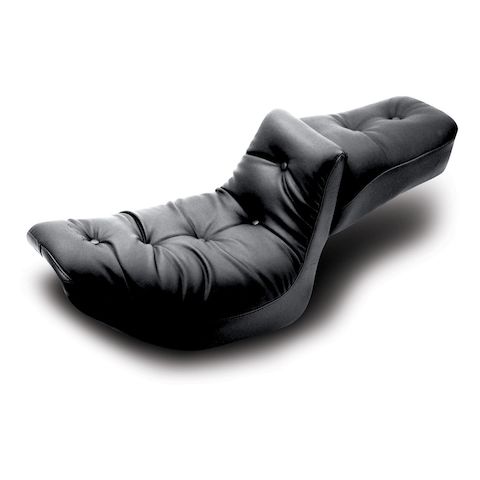 Mustang Two-Piece Regal Duke Seat For Harley FXR 1982-2000