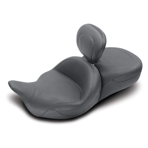 Mustang Super Touring Smooth Seat For Harley Touring 2008-2025