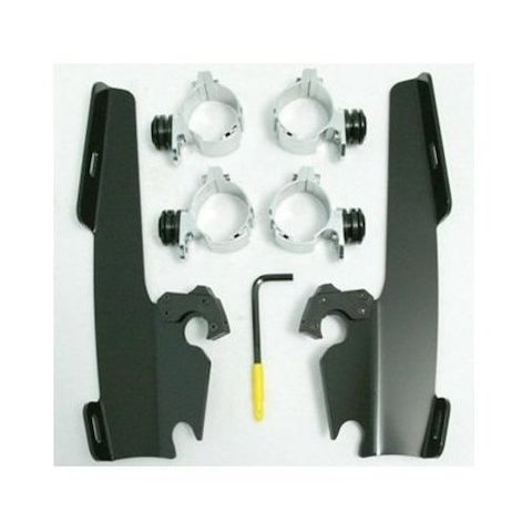 Memphis Shades Fats / Slim / Batwing Trigger-Lock Mount Kit For Harley Dyna / Sportster 1973-2021
