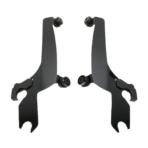 Memphis Shades Fats / Slim To Sportshield Plates-Only Mount Kit For Harley