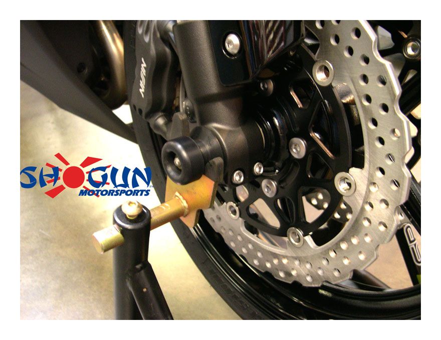 Shogun Front Axle Sliders Kawasaki ZX6R / ZX10R / ZX14R - Cycle Gear