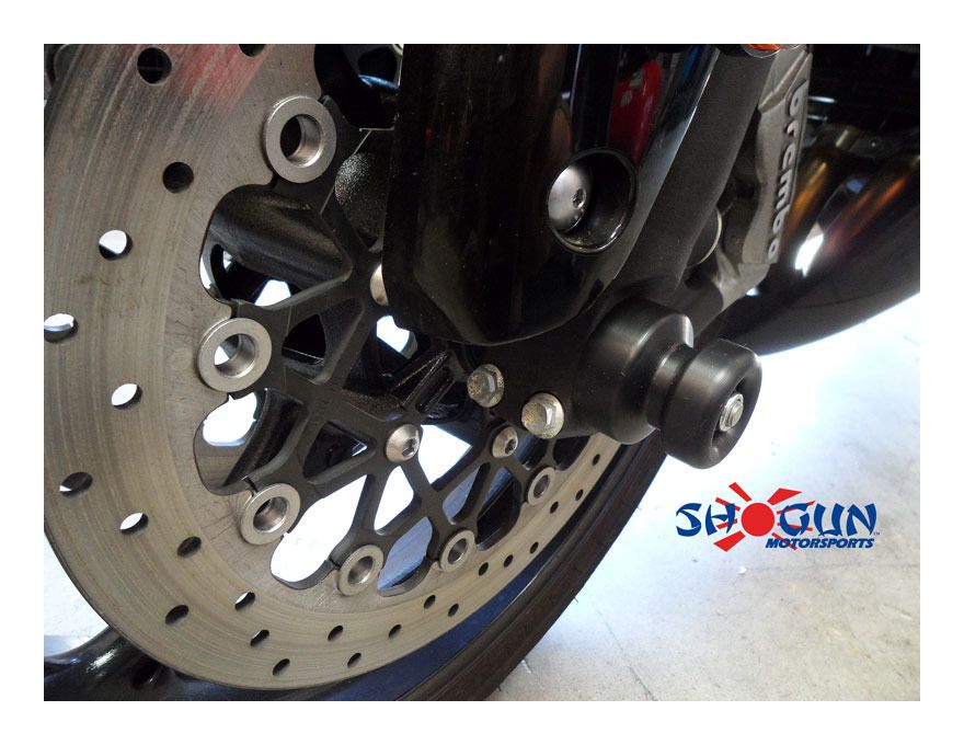Shogun Front Axle Sliders Suzuki GSXR600 / GSXR750 20112024 Cycle Gear