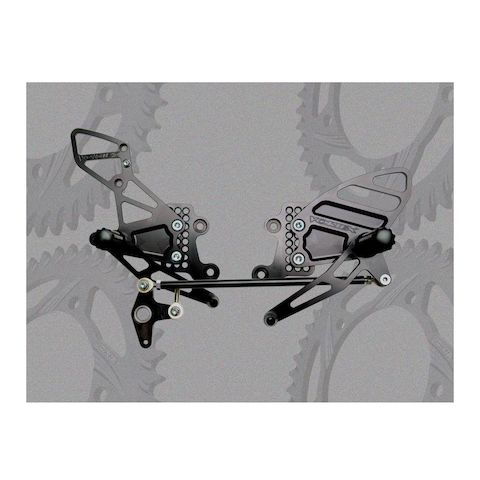 Vortex Adjustable Rearsets Honda CBR600RR 2003-2006 / CBR1000RR 2004-2007