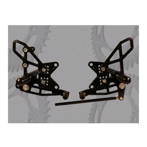 Vortex Adjustable Rearsets Kawasaki ZX10R 2011-2015