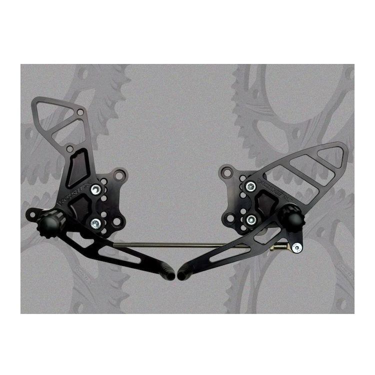 Vortex Adjustable Rearsets Suzuki SV650 / SV650S / SV1000 / SV1000S