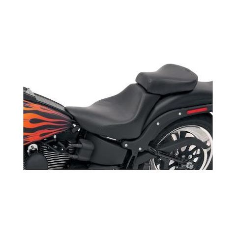 Saddlemen Renegade Deluxe / Heels Down Pillion Seat For Harley Softail 2006-2017