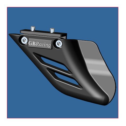 GB Racing Shark Fin Toe Guard Kawasaki 