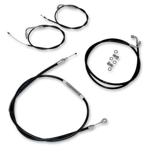 LA Choppers Handlebar Cable And Brake Line Kit For Harley Road Glide w/ABS 2008-2013
