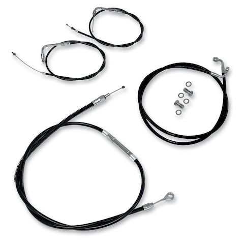 LA Choppers Handlebar Cable And Brake Line Kit For Harley Softail 2000-2006