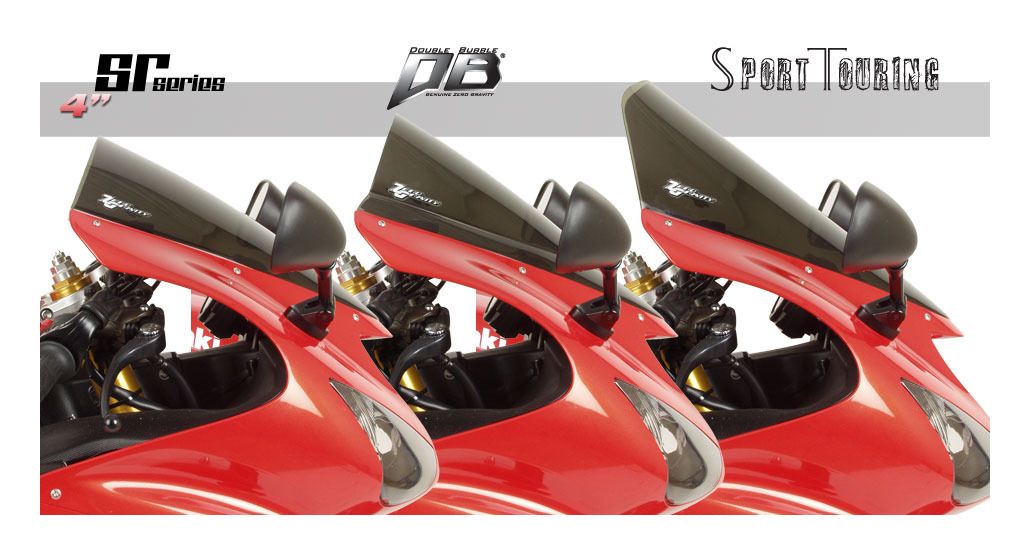 Zero Gravity Double Bubble Windscreen Kawasaki ZX6R / ZX636