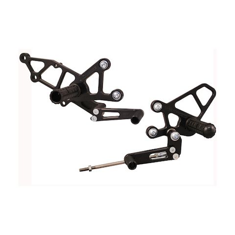 Woodcraft Rearset Kit Kawasaki Ninja 250R 2008-2013