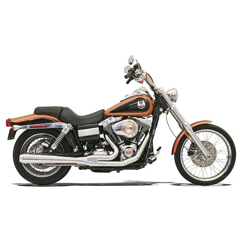 Bassani Road Rage 2-Into-1 Exhaust For Harley Dyna 2006-2017