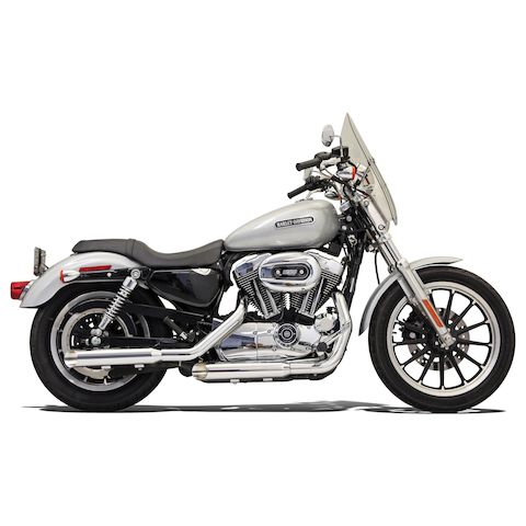 Bassani 3" Firepower Series Slip-On Mufflers For Harley Sportster 2004-2013