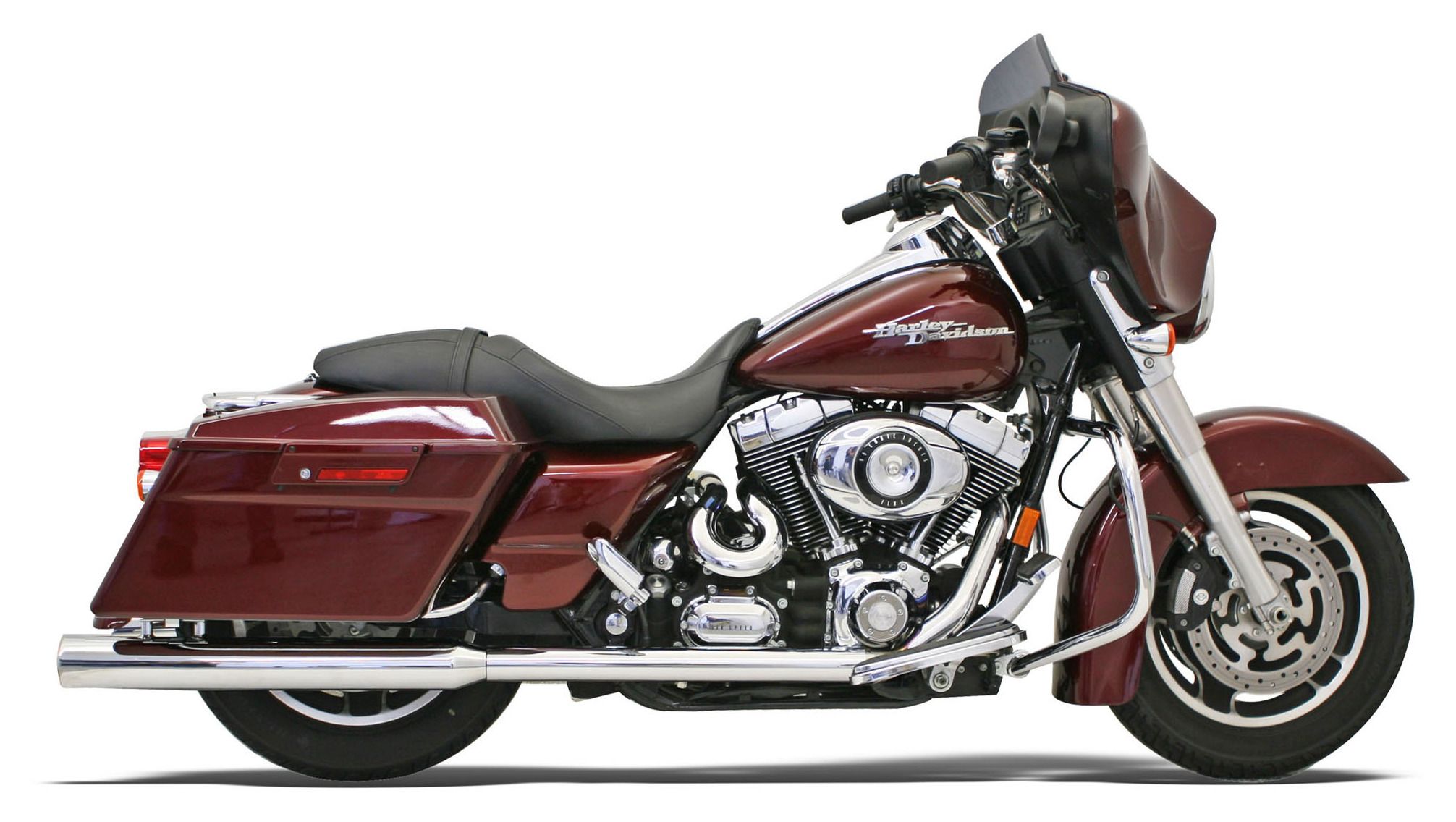 bassani 2 into 1 softail