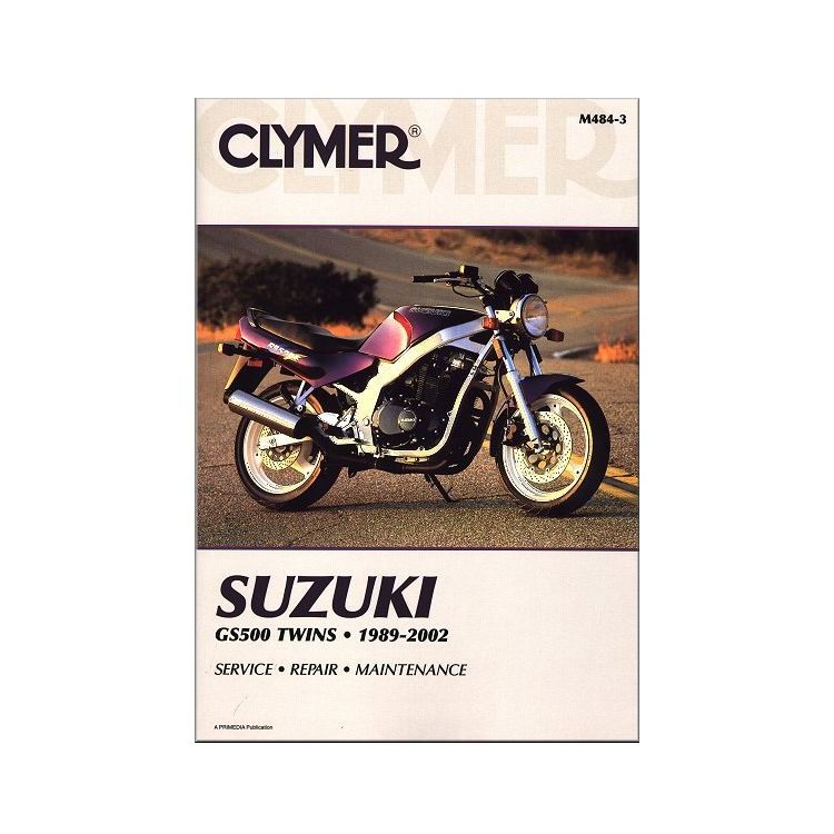 Clymer Manual Suzuki GS500 Twins 1989-2002