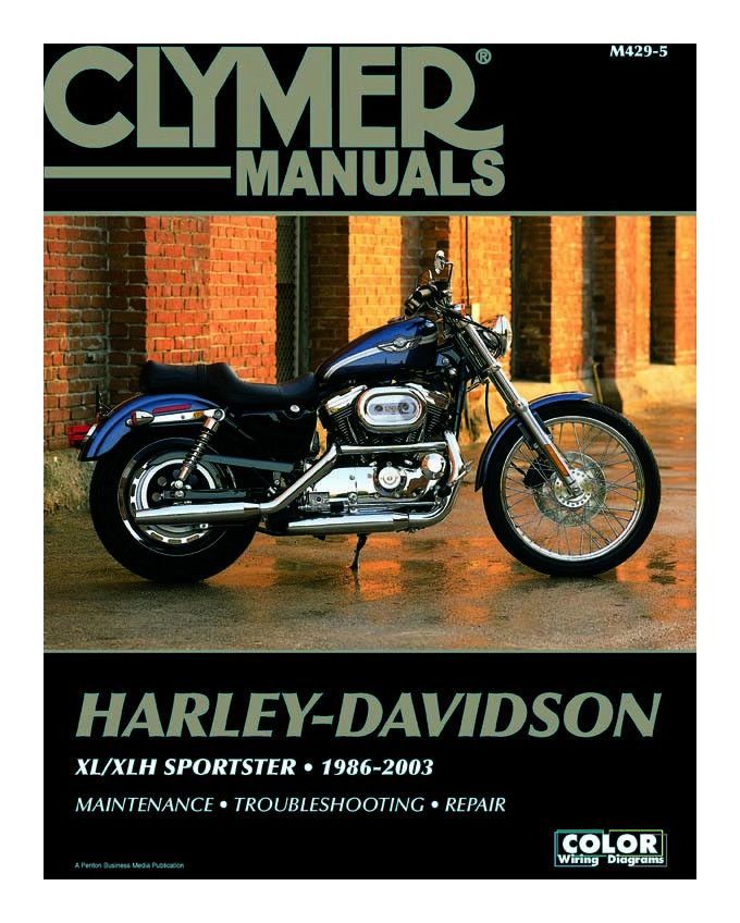 Clymer Manual Harley-Davidson XL / XLH Sportster 1986-2003 - Cycle