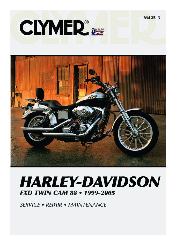 Clymer Manual Harley-Davidson FXD Twin Cam 88 1999-2005 - Cycle Gear