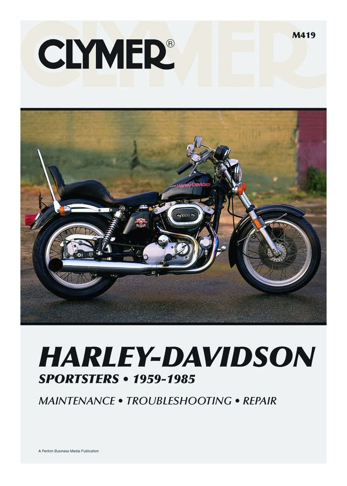 Clymer Manual Harley-Davidson Ironhead Sportster 1959-1985 - Cycle
