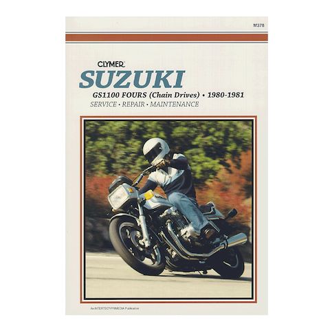 Clymer Manual Suzuki GS1100 Fours 1980-1981