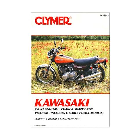 Clymer Manual Kawasaki Z1 / KZ 900-1000 1973-1981