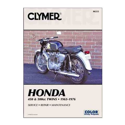 Clymer Manual Honda 450 / 500 Twins 1965-1976