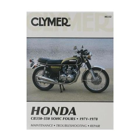 Clymer Manual Honda CB350 / 550 Fours 1971-1978