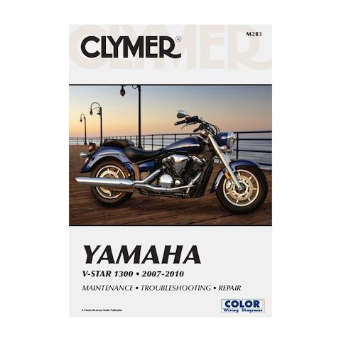 Clymer Manual Yamaha  V Star 1300 2007-2010
