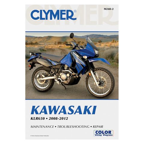 Clymer Manual Kawasaki KLR650 2008-2012