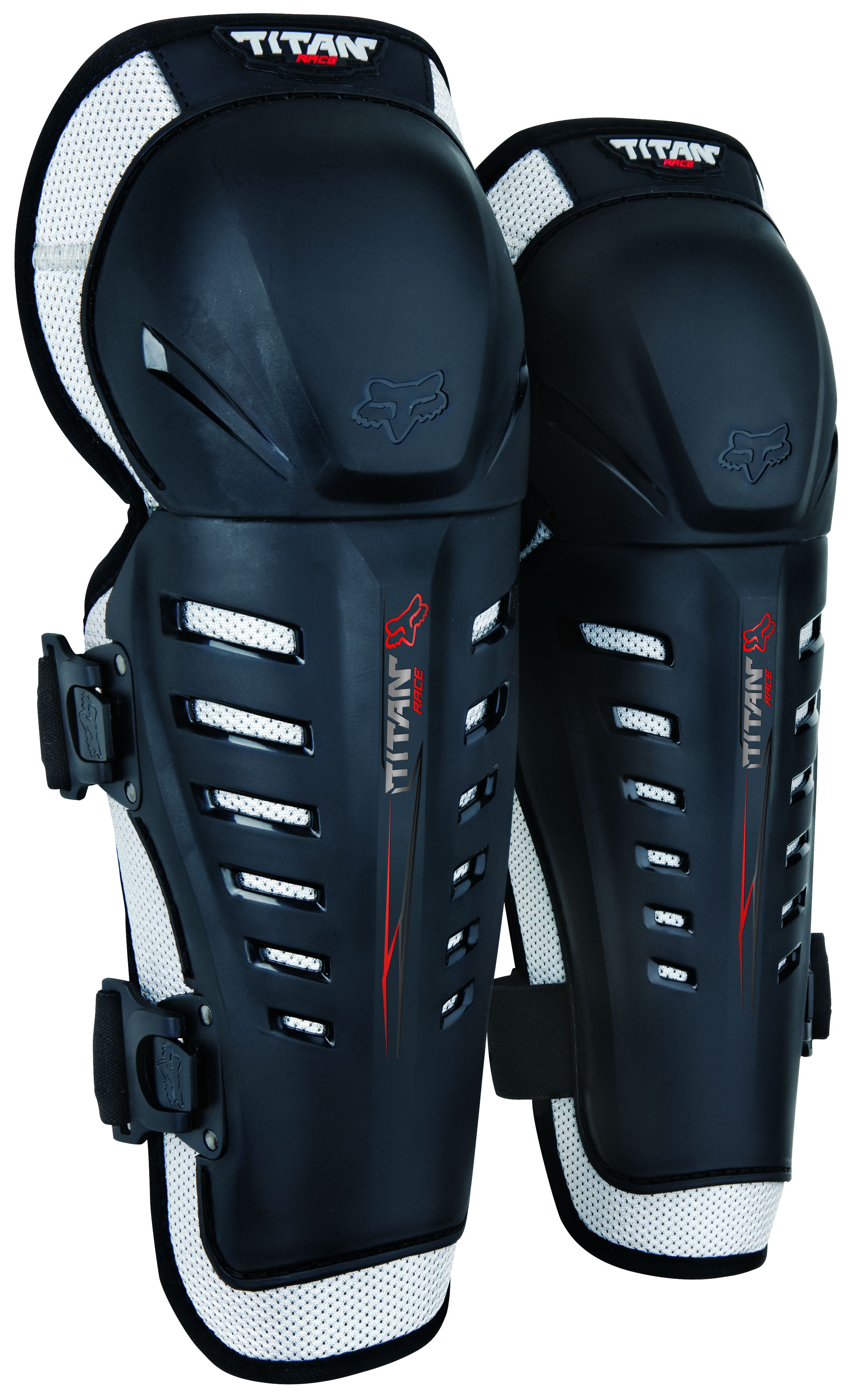 Fox Racing Titan Race Knee/Shin Guards Cycle Gear