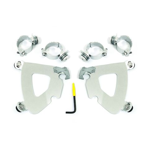 Memphis Shades Gauntlet Fairing Trigger-Lock Mount Kit For Harley