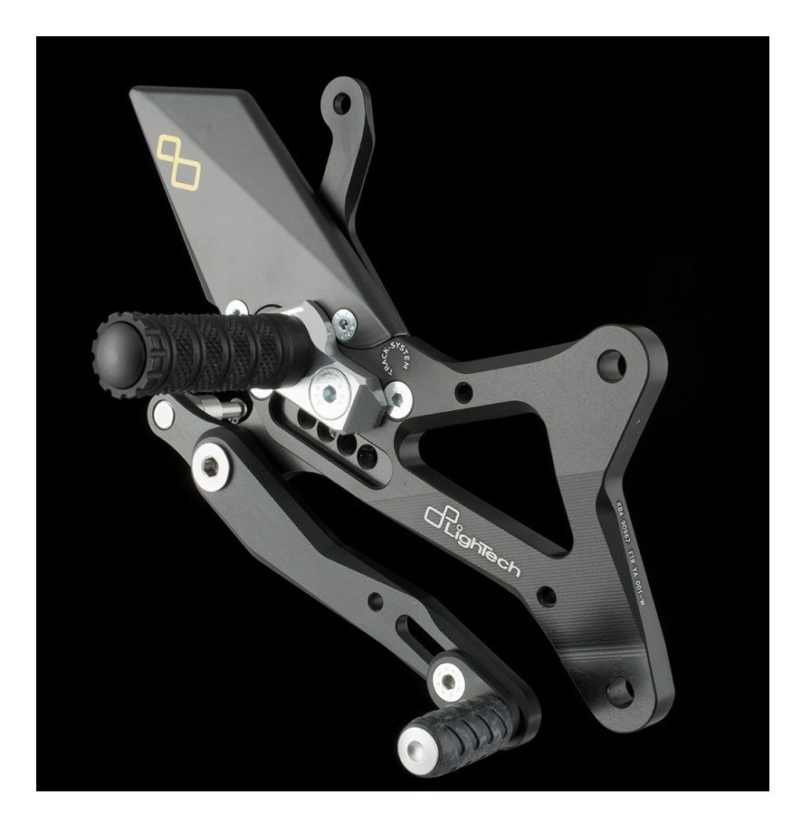 Lightech Track System Rearsets Yamaha R1 20092014 Cycle Gear
