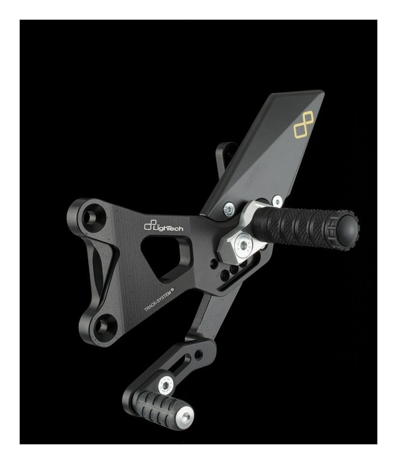 Lightech Track System Rearsets BMW S1000RR / S1000R Cycle Gear