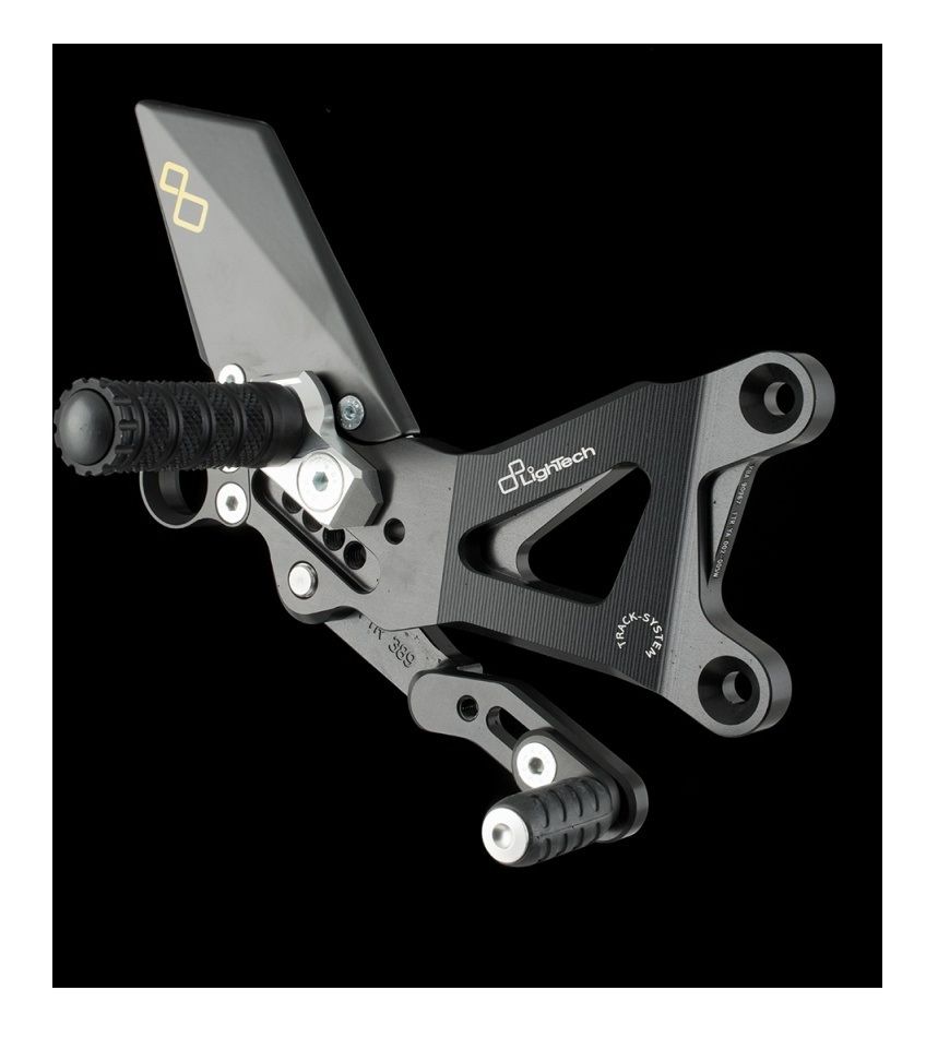Lightech Track System Rearsets - Cycle Gear