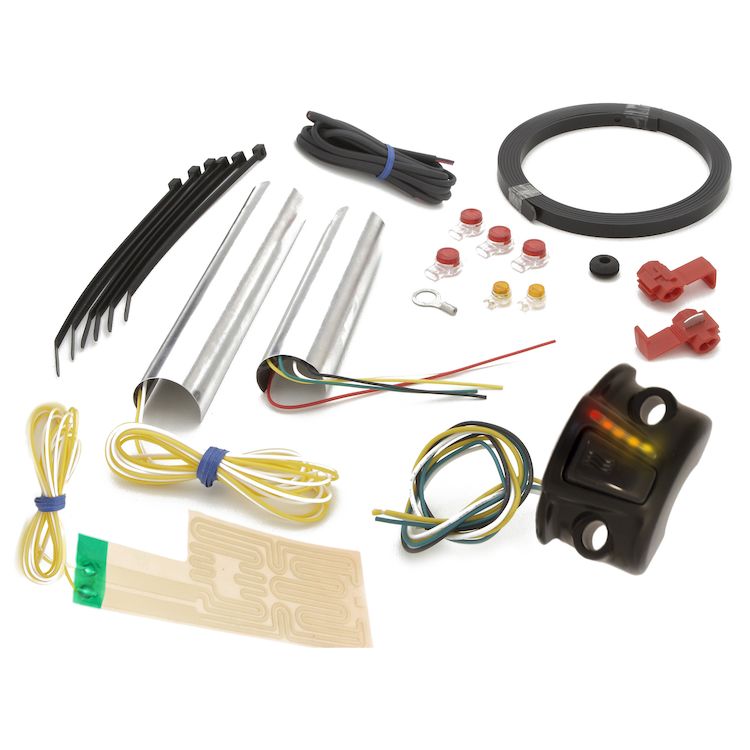 Symtec Heat Demon Grip Warmers For Harley Cycle Gear