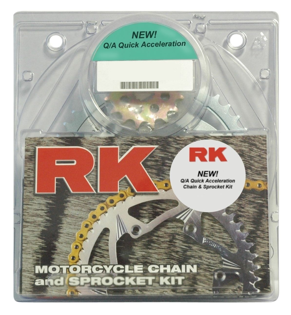 RK Quick Acceleration Chain & Sprocket Kit Suzuki GSXR 1000 20012006