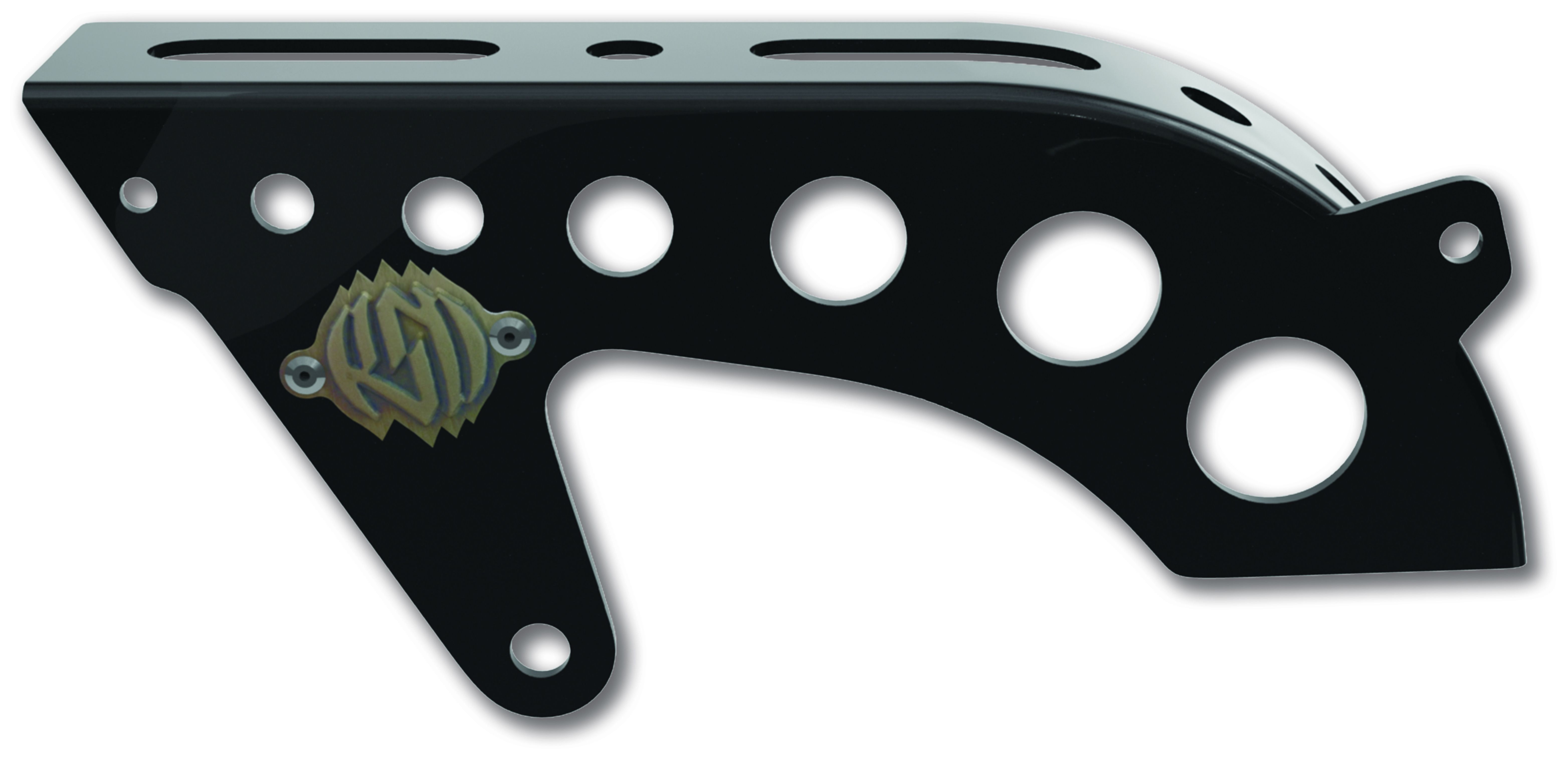 Roland Sands Tracker Front Pulley Belt Guard For Harley Sportster 2004