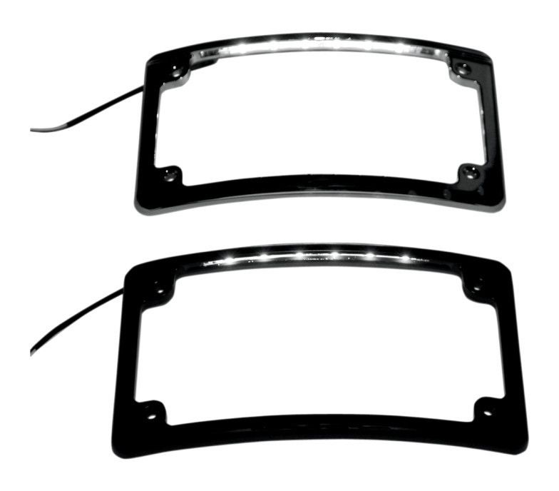 Custom Dynamics LED Radius License Plate Frame Cycle Gear