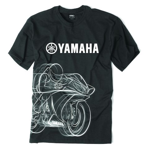 Age Factory ICED LOGO Tシャツ Amazon.com: Factory Effex 14-88180 Yamaha' Flare T-Shirt